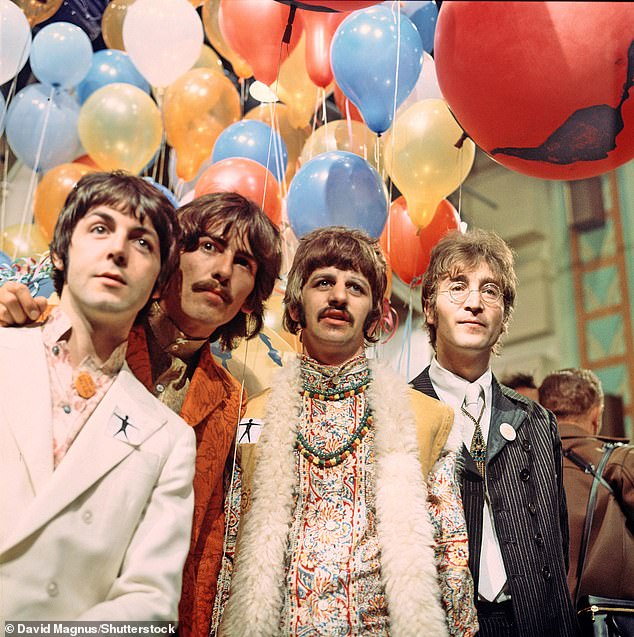 George Harrison allegedly accused Yoko of helping John get heroin (The Beatles members (L-R) Sir Paul McCartney, George Harrison, Ringo Starr and John Lennon pictured in 1967)