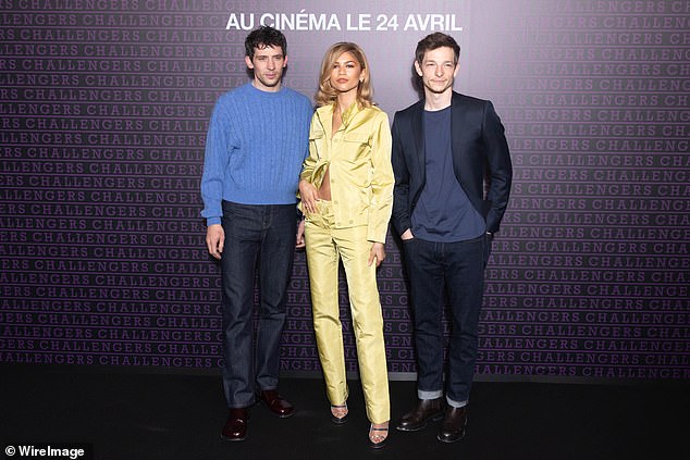 The boys kept it informal during the photocall