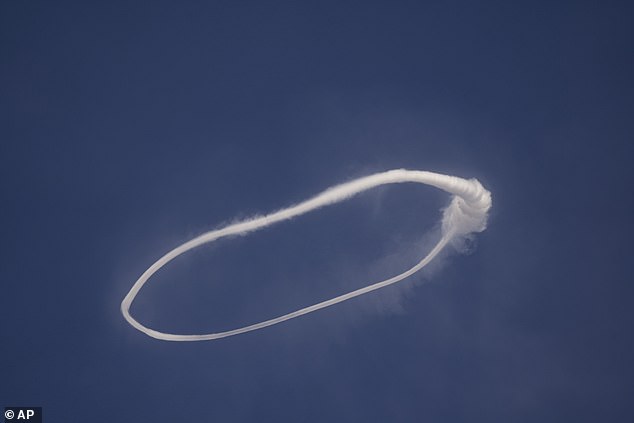 Despite the name, the rings are not technically made of smoke, but of condensed gases, mainly water vapor, that have escaped the magma and shot up from the volcano's vent.