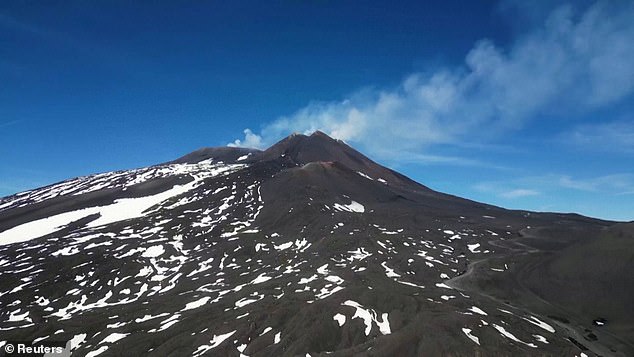 Located on the island of Sicily at the southernmost tip of Italy, the volcano is the most active volcano in Europe and rises 3,000 meters above the town of Bronte.