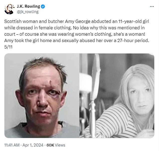 1712444017 200 JK Rowling spreading disinformation about Scotlands new hate crime laws