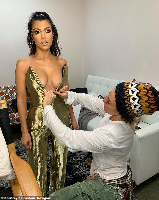 The Beverly Hills surgeon helped Kourtney achieve her perfect cleavage with a breast augmentation