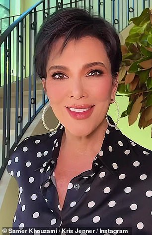 Kris Jenner has also been criticized by fans on social media for apparently filtering some of her photos