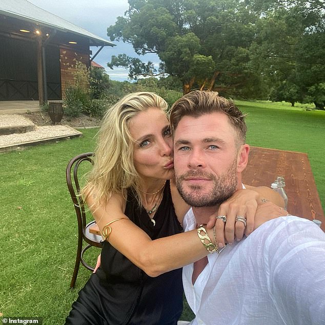 Fortunately for Byron Bay residents, Liam's new digs won't be as big as the Broken Head home, owned by his big brother Chris and wife Elsa Pataky (left), which neighbors call 'Fortress Hemsworth'.