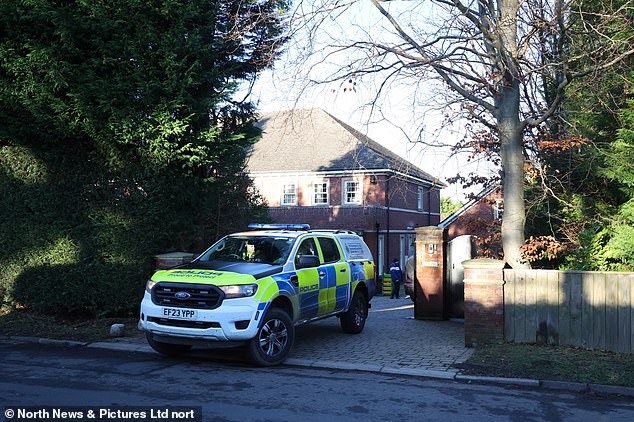 The incident comes after the home of his Newcastle teammate Joelinton was targeted by burglars