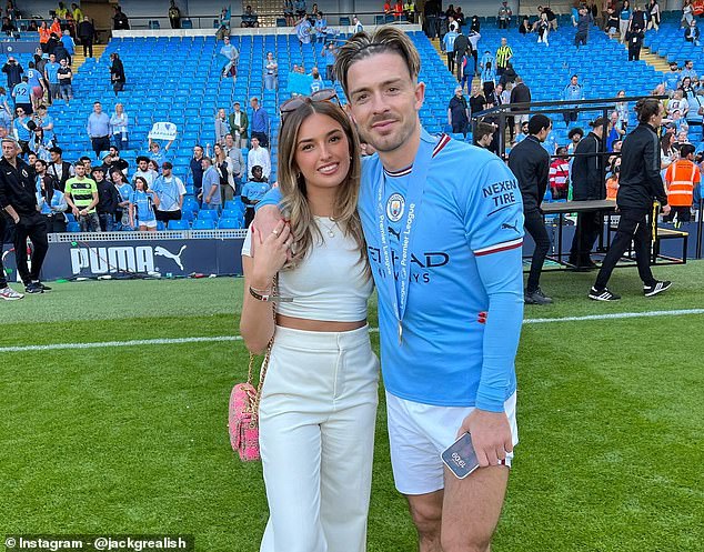 Jack Grealish's fiancée Sasha Attwood was at their Cheshire home when it was broken into