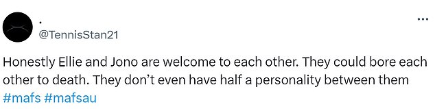 Fans online were quick to condemn the couple, with many sharing their thoughts on social media site X. But some were on their side