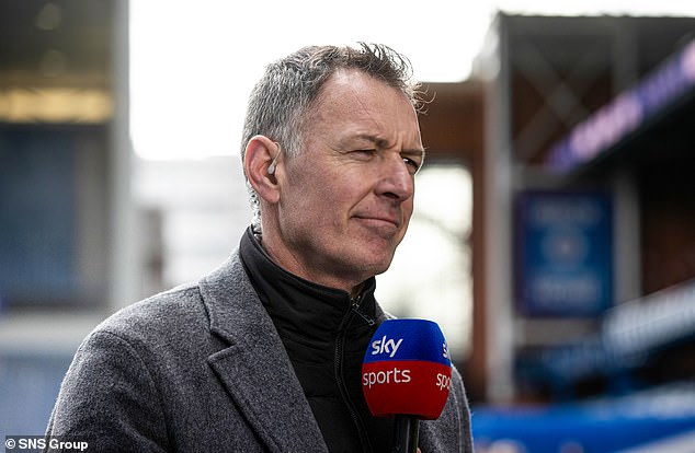 Chris Sutton disagreed with the award of the penalty against his former team at Ibrox