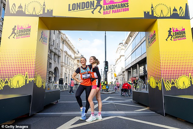 The mother-daughter duo are running to raise money for Muscular Dystrophy UK - a charity that helps people living with muscle wasting and weakening.