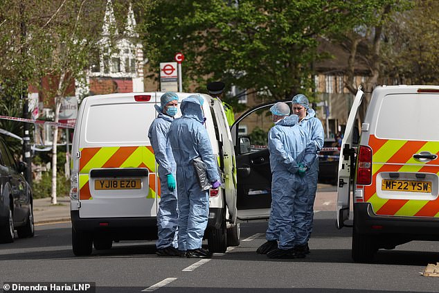 A man was found dead with a number of stab wounds, the Metropolitan Police said