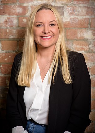 LinkedIn career expert Charlotte Davies (pictured) said Gen Z workers may be less confident interacting with other generations as they worked from home during Covid-19