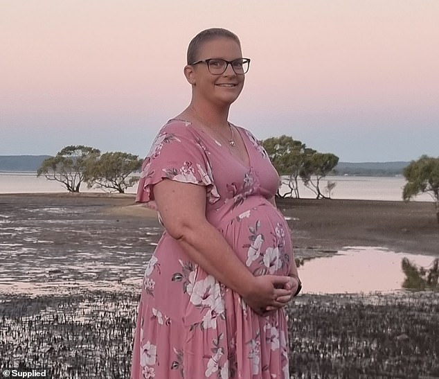 Treatment options for the 36-year-old were limited because she and doctors wanted to ensure the health and safety of her baby.  She started chemotherapy in her second trimester