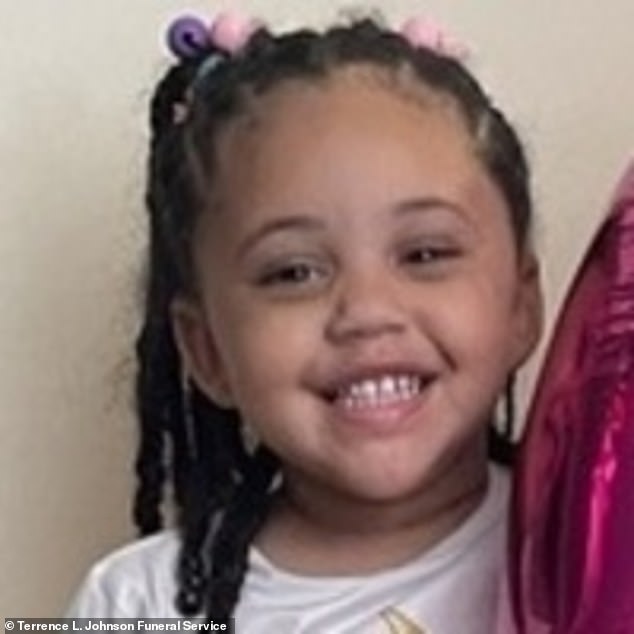 Dreamie Dior Jackson, 3, died in the crash because she was not properly secured in a backless booster seat