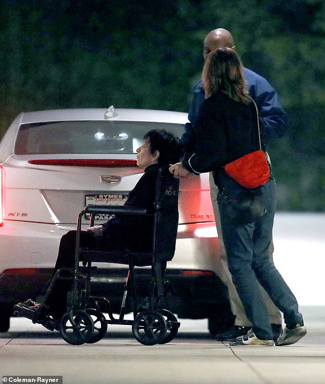 Before the outing, Liza was last photographed leaving a West Hollywood restaurant last June