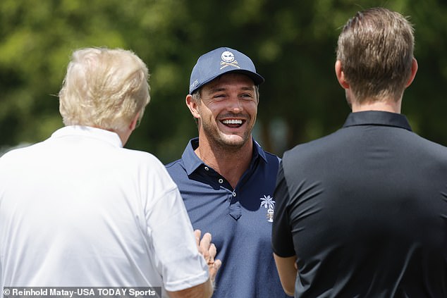 1712511276 186 Donald Trump greets LIV Golf stars at his Doral Miami