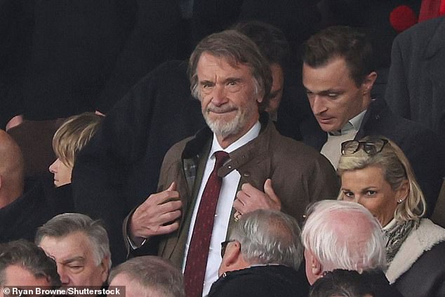 Sir Jim Ratcliffe donned a green suit as he watched what turned out to be a breathless affair