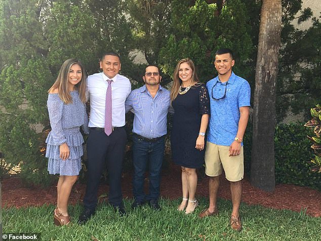 Polk County Sheriff Grady Judd said Emmanuel (second from left) admitted that he wanted to kill his mother (second from right) for years because 