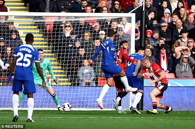 Thiago Silva was left unmarked as he struck the ball from ten yards to give the visitors the lead