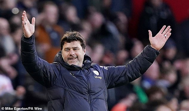 Mauricio Pochettino made late changes for Chelsea but could not prevent the equalizer