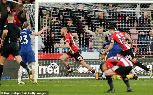 Blades star McBurnie only had to beat Djordje Petrovic in stoppage time to make it 2-2