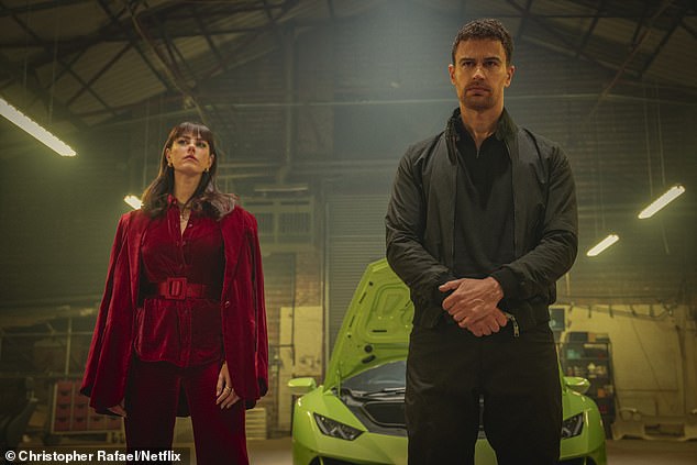 The action comedy show is reportedly 'already in talks to deliver a second series' – as 'Netflix chiefs keen for a sequel' (pictured Kaya Scodelario as Susie Glass and Theo James as Eddie Horniman)