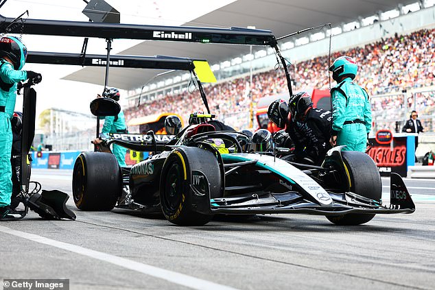 Hamilton previously believed his Mercedes car was the best in years before the GP started