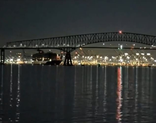 The incident occurred just a few weeks after the Baltimore tragedy in which a shipping container crashed on the Francis Scott Key Bridge, killing six people.