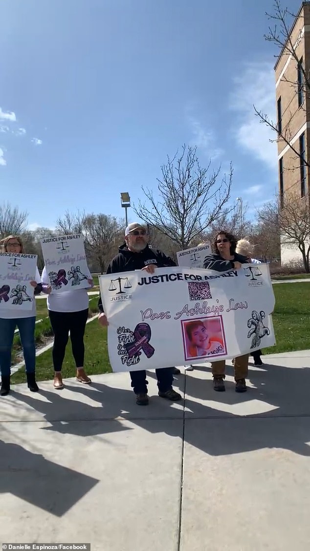 A rally held outside the courthouse on Friday showed her continued commitment to this, and how she has rallied support over the past year and a half