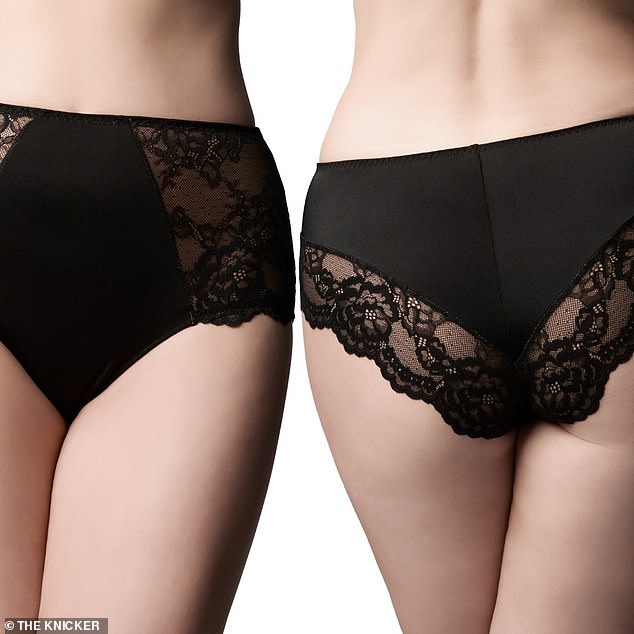 'The Knicker' is impressing thousands of shoppers with its promise of 'no riding up, no visible panty lines and pure comfort' (pictured, the full Bliss brief)