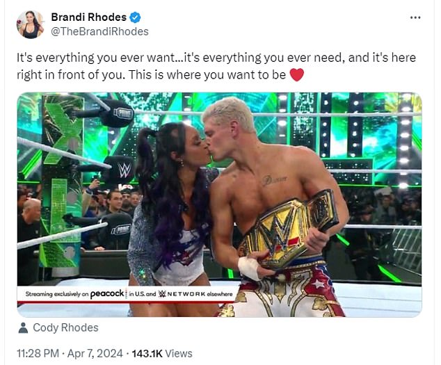 1712552195 675 Triple H leads the congratulations for Cody Rhodes after he