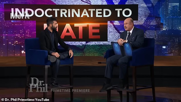 Yousef, a former Palestinian militant turned Israeli spy, appeared on 'Dr.  Phil Primetime” on April 2 to debate student activists at the University of Michigan