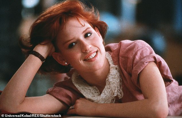 Ringwald became a household name in the 1980s thanks to starring roles in a series of popular coming-of-age films, including Pretty In Pink and The Breakfast Club (pictured)