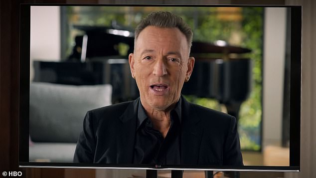 Bruce Springsteen testified and talked about how Larry gave him COVID