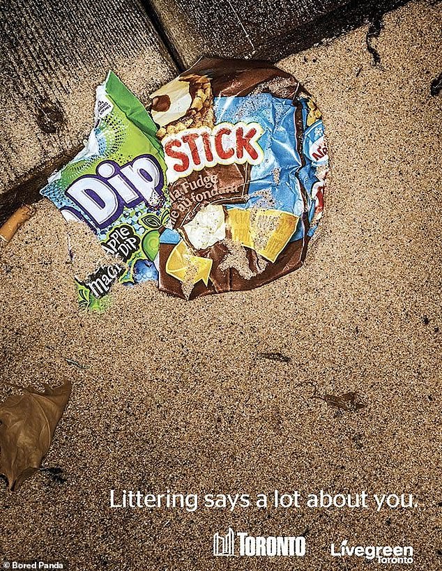 Elsewhere, another clever Live Green litter campaign, in Toronto, made a splash with their latest ad