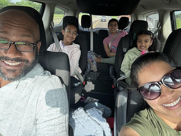 Jontue Austin and his family drove 14 hours from Minnesota to Dallas, but after seeing the weather they decided to jump ship