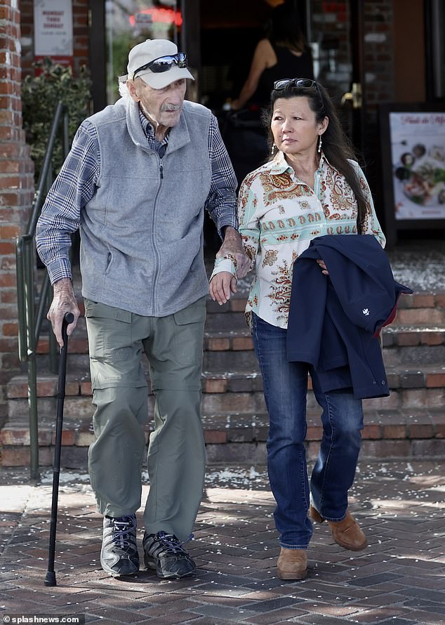 The legendary Superman actor made headlines last month for the first time in decades after he was spotted with his wife Betsy holding 62-year-old Betsy's arm for balance