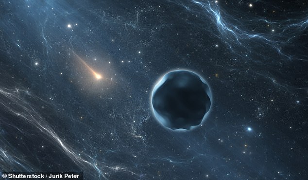 White dwarfs, as shown in this artist's impression, are extremely chaotic and violent places.  Scientists have looked at the light they emit to study what they do to the planets and asteroids in their orbit