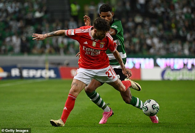 At Sporting, Amorim has played a ruthless, pressing game with fast, vertical football