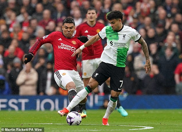 Casemiro was pleased with the spirit United showed in the draw against Liverpool