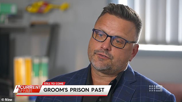 Married At First Sight fans are supporting groom Timothy Smith, 52, (pictured), after it emerged the groom was a convicted drug smuggler who spent time in a US prison on Tuesday night