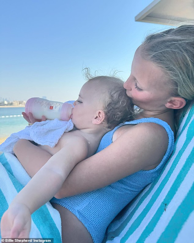 The Family Diaries star also posted several adorable snaps of her youngest daughter Margot over the holidays