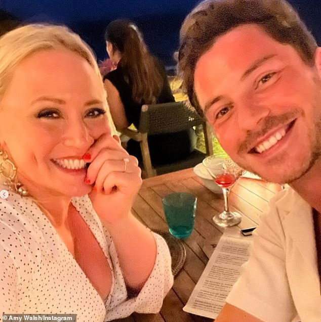 She met the EastEnders star in the Strictly Come Dancing audience in 2019 and ended a relationship a year later