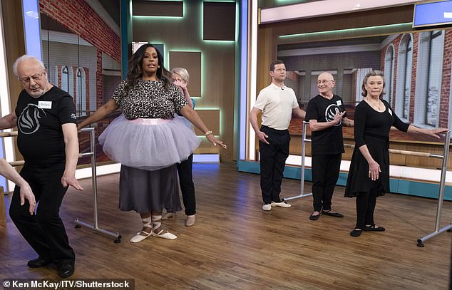 1712668458 200 Alison Hammond makes a ballet class blunder as she falls