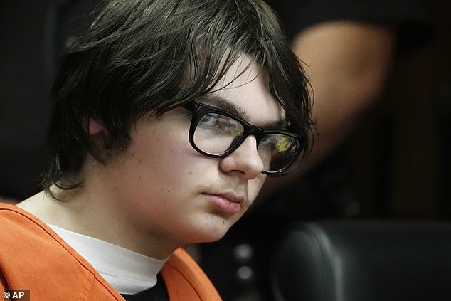 The couple's son, Ethan, was 15 when he opened fire on classmates at Oxford High School in November 2021, killing four people and wounding seven others.  He is currently serving a life sentence without the possibility of parole