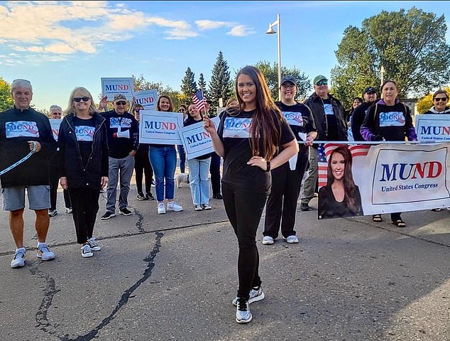 Mund made an unsuccessful bid for North Dakota's only congressional seat in 2022 as an independent in support of abortion rights after the Dobbs Supreme Court ruling