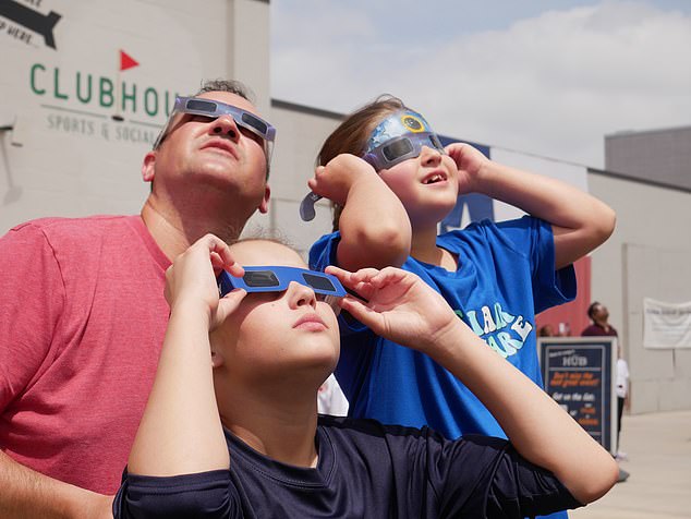 The eclipse lasted about four minutes, but the wait was difficult for some eager to witness this unique event.