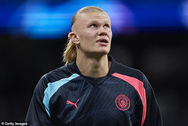 According to reports in Spain, Man City have had to limit the number of signatures Erling Haaland signs