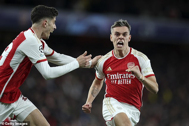 Leandro Trossard was Arsenal's savior from the bench as he saved a 2-2 draw for the home side