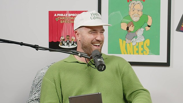 Kelce has practiced hosting events, including his own New Heights podcast