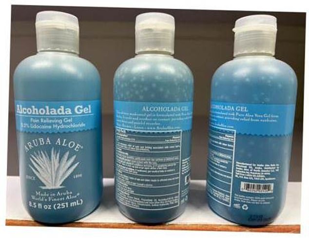 Aruba Aloe Alcoholada Gel is an analgesic gel used to temporarily reduce pain and itching associated with minor burns, sunburn, insect bites or minor skin irritations.  It has been recalled due to its methanol content